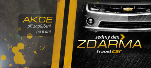 akce autopůjčovny Praha